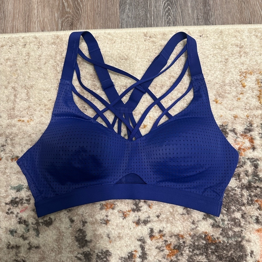 Victoria’s Secret blue sports bra 34B (SKU C-20)